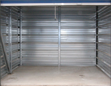 <strong>
10x10 Storage Unit</strong><br>Holds furnishings of a one bedroom apartment, including some major appliances.