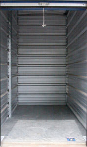 <strong>
5x10 Storage Unit</strong><br>
Holds one or two large pieces of furniture, 10 - 30 boxes, yard equipment, bicycles or motorcycle.