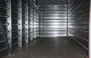Clean, all-steel contruction, insulated roofs, and floor-to-ceiling partitions.

 